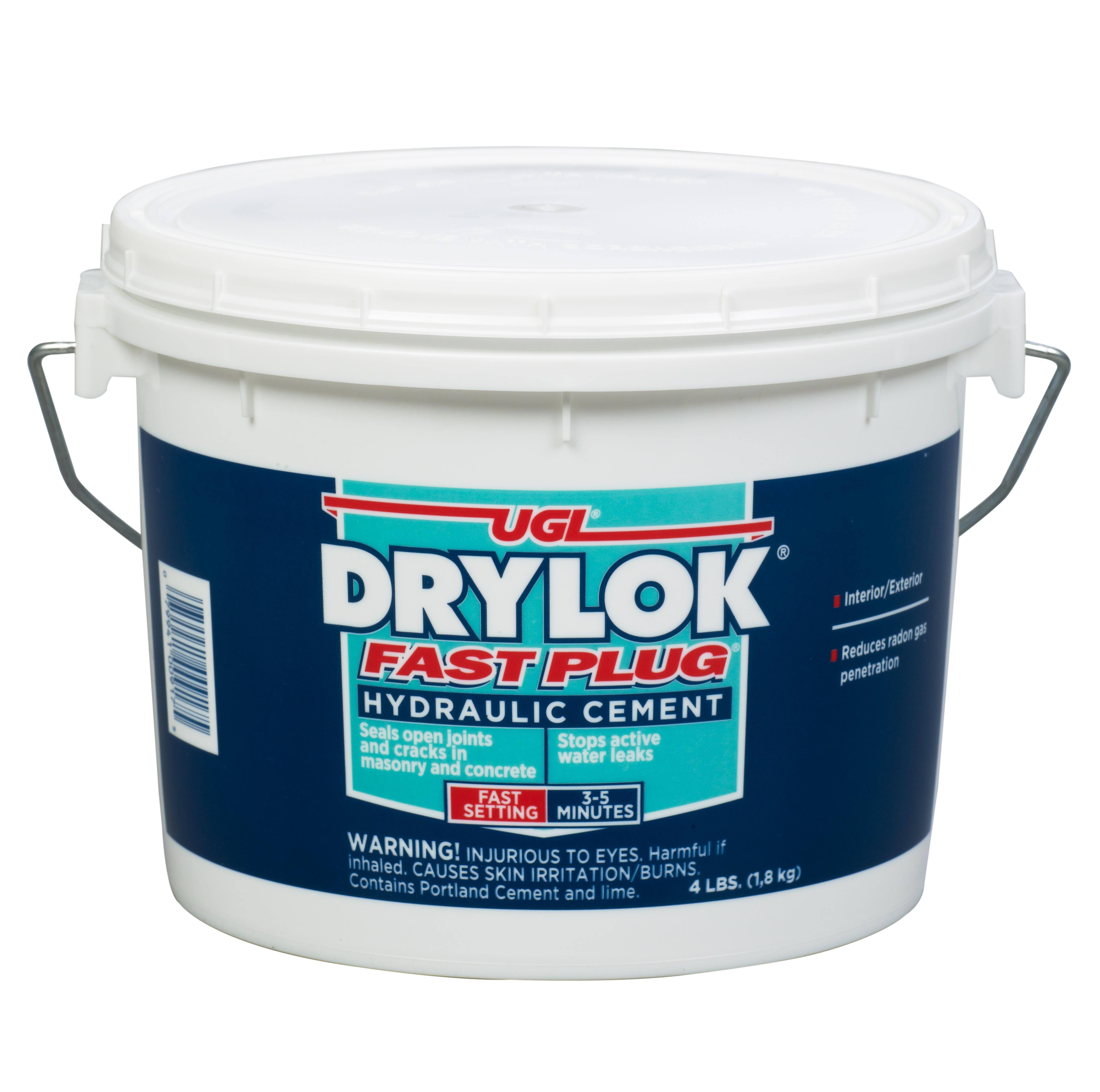 DRYLOK- Fast Plug Hydraulic Cement 4 lb