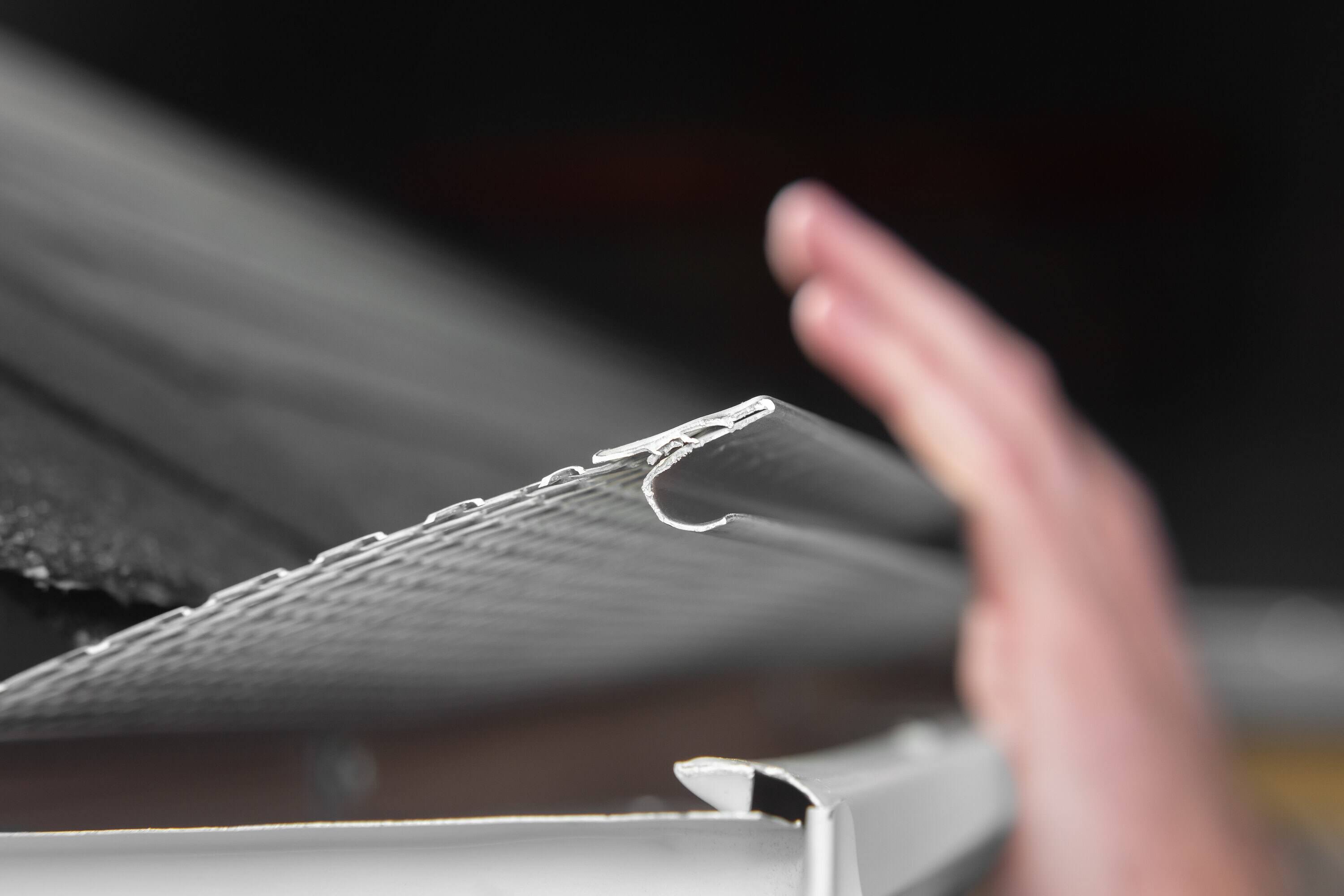 Spectra 5 in x 3 ft Armour Gutter Screen 5ct Box, White