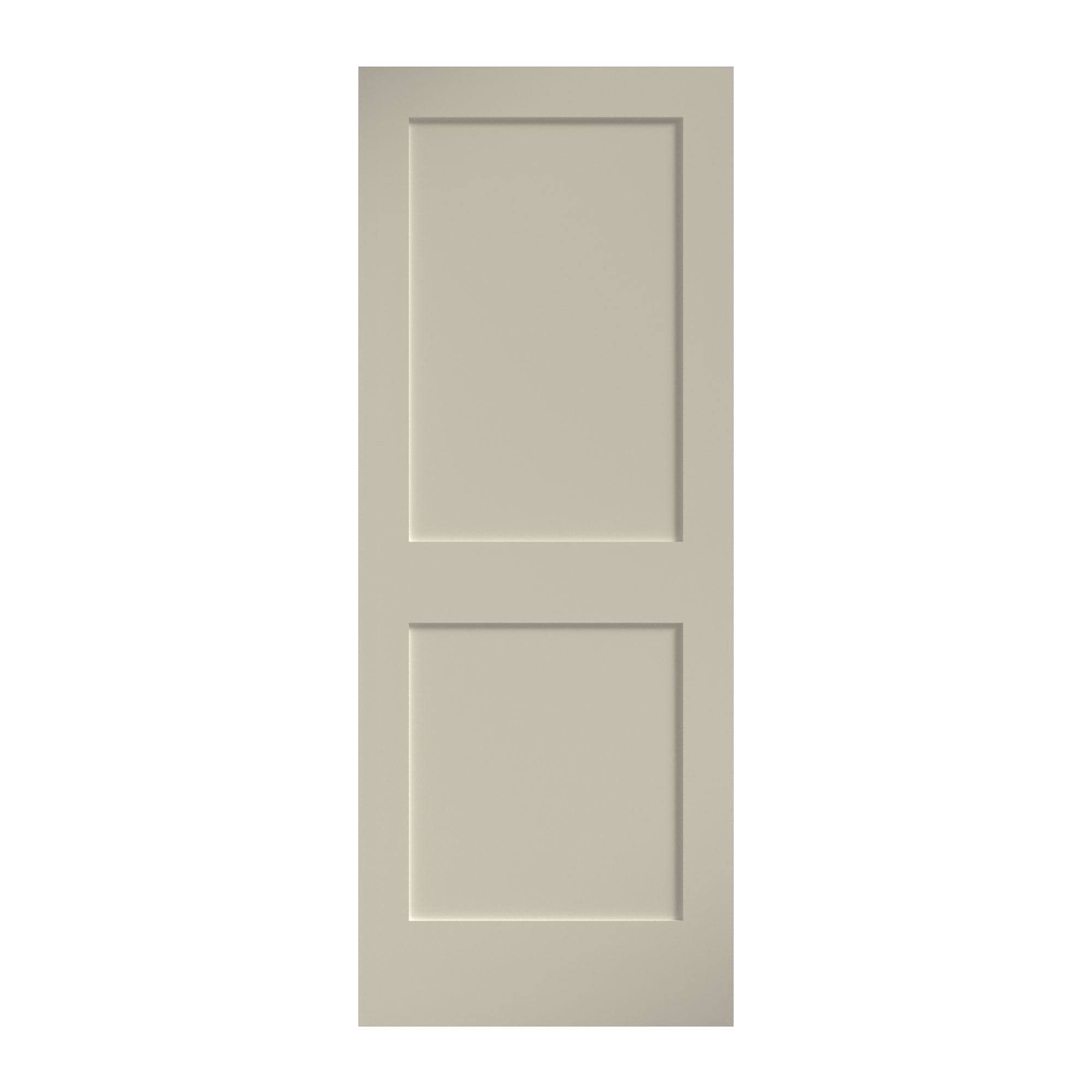 Paneled Wood Primed Shaker Standard Door EightDoors Size: 24