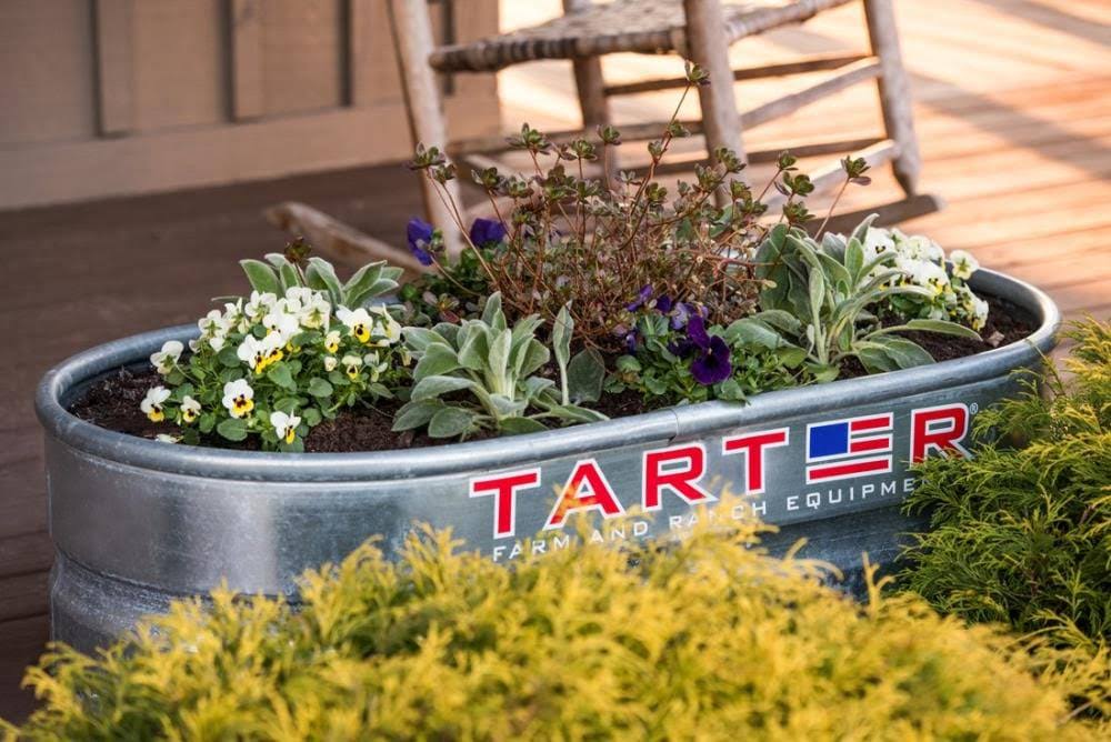 Tarter 40-Gallon Galvanized Steel Stock Tank | WT214S