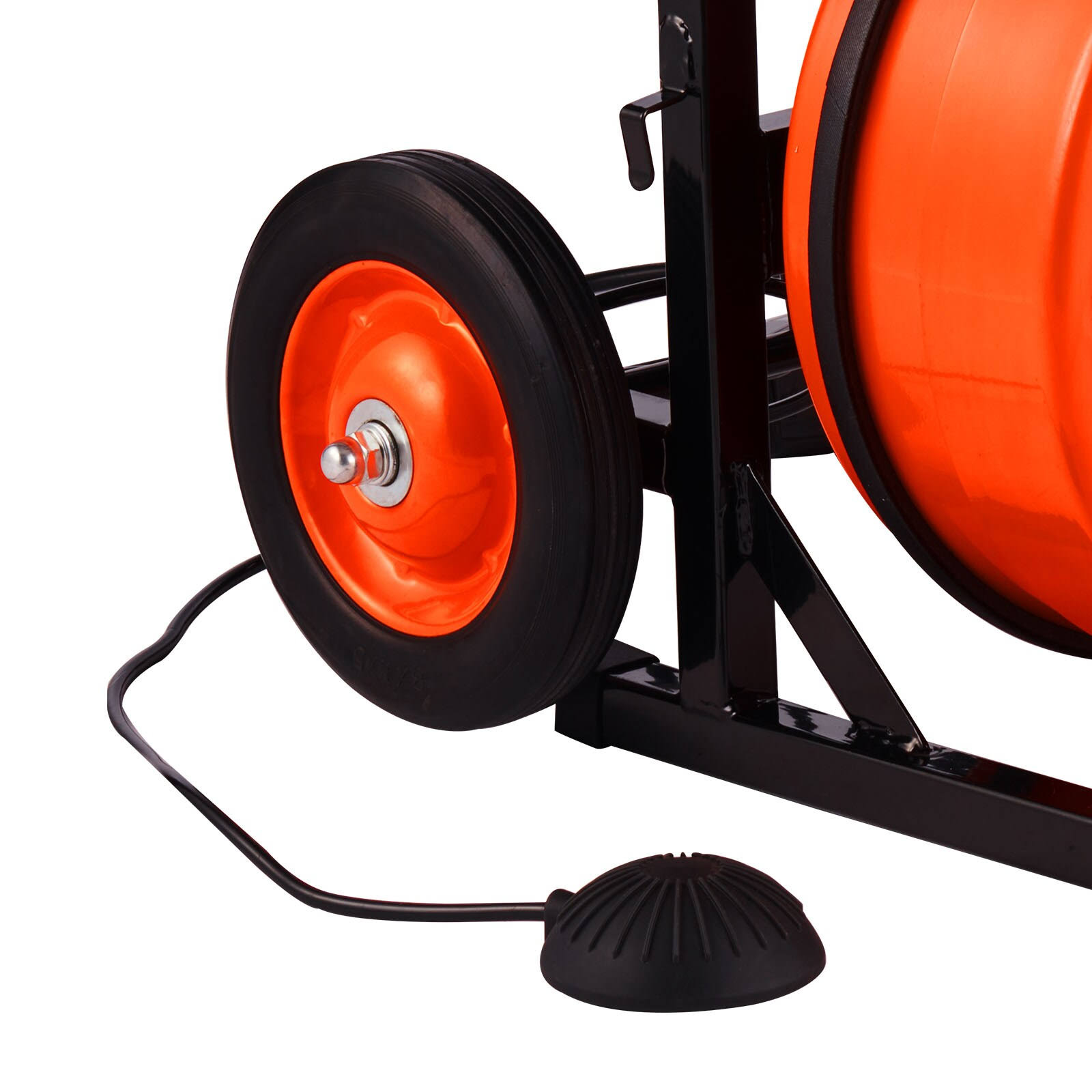 VEVOR Drain Cleaning Machine 100 ft. x 1/2 in. Drain Auger Cleaner Auto Feed with Sewer Snake 4 Cutter for 1 in. to 4 in. Pipe