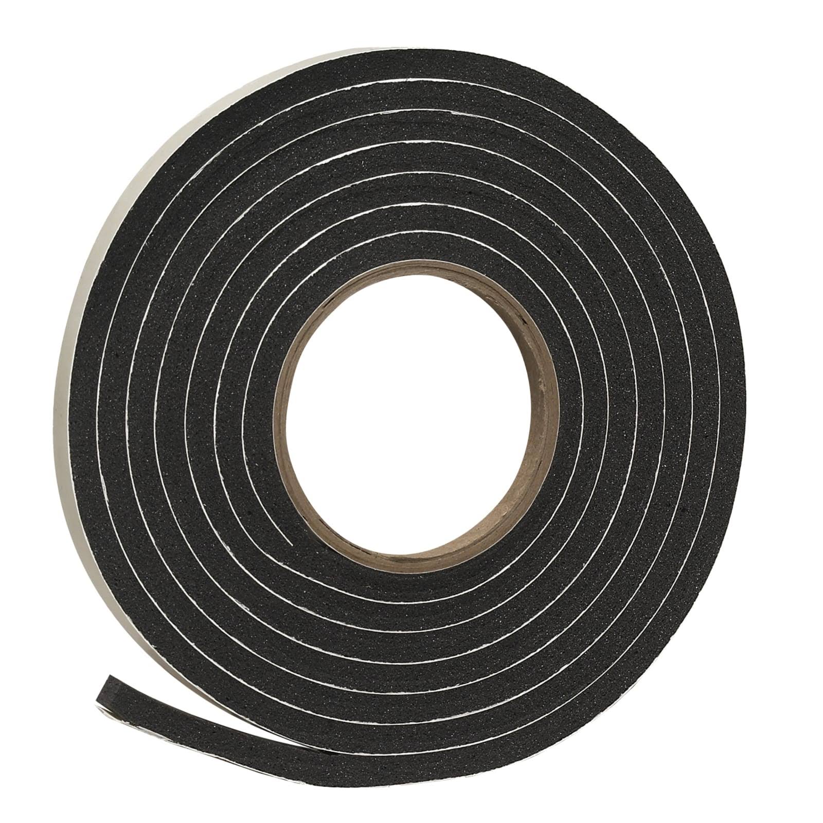 Frost King Sponge Rubber Foam Tape, Black,  3/8