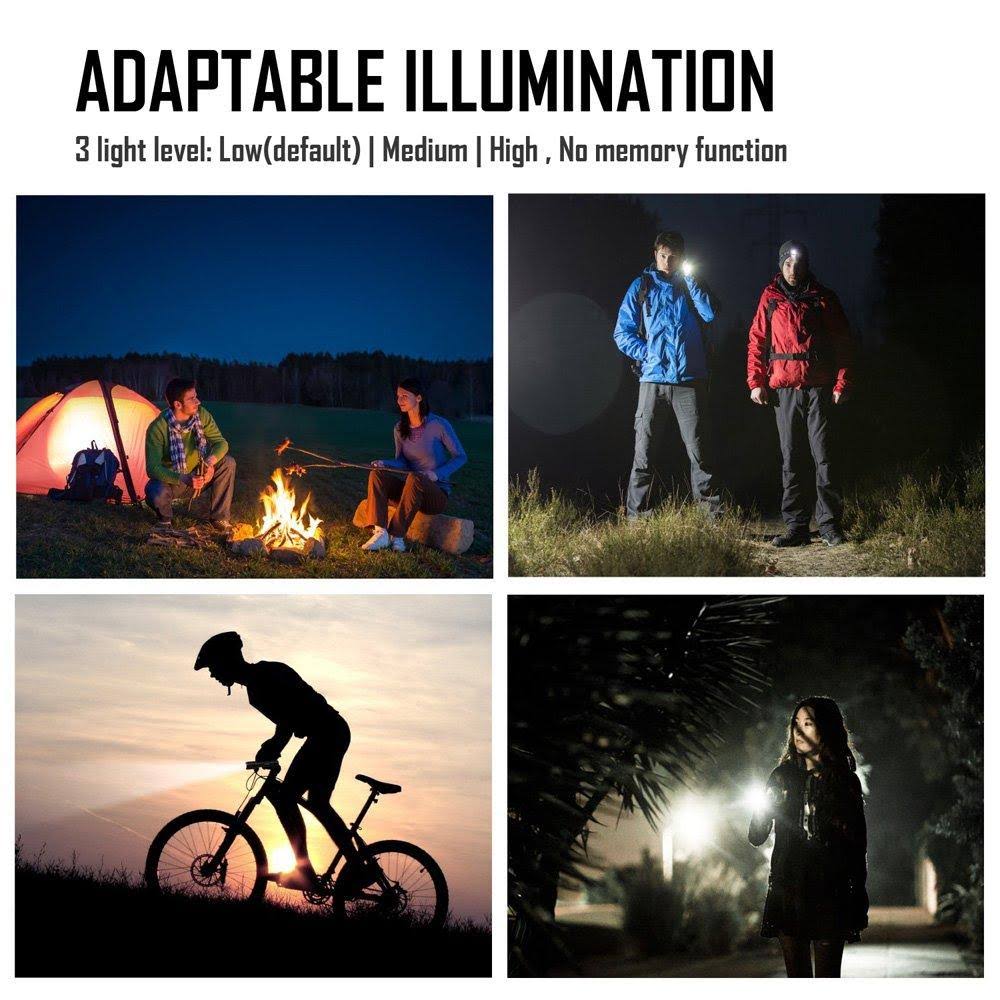 Lumintop Tool AA 2.0 EDC Flashlight, Pocket-Sized Keychain Flashlight, Super Bright 650 Lumens, 5 Modes with Mode Memory, IP68