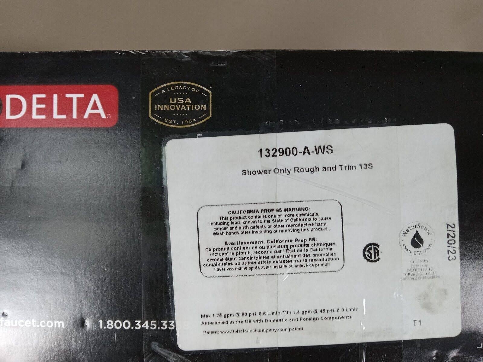 Delta Classic Chrome Single-Handle Shower Faucet