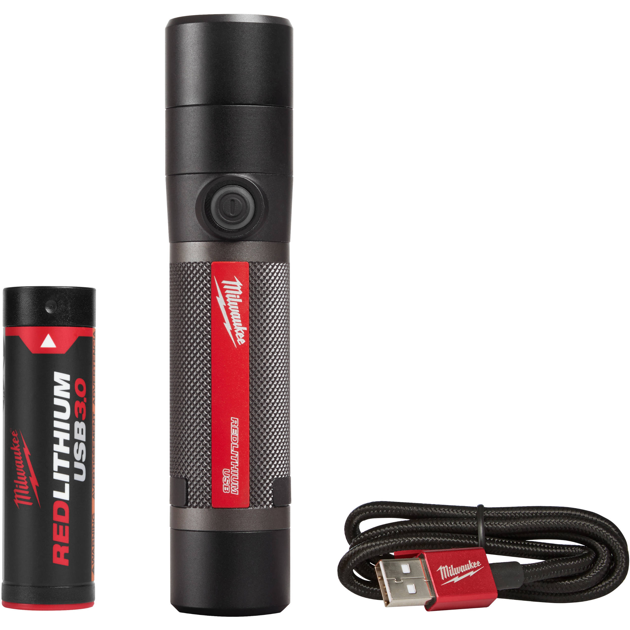 Milwaukee 2160-21 800L Compact Flashlight, USB Rechargeable