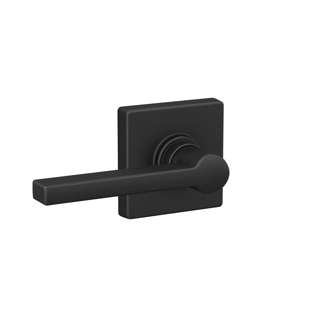 Schlage J10-SOL-COL Solstice Passage Door Lever Set- Black