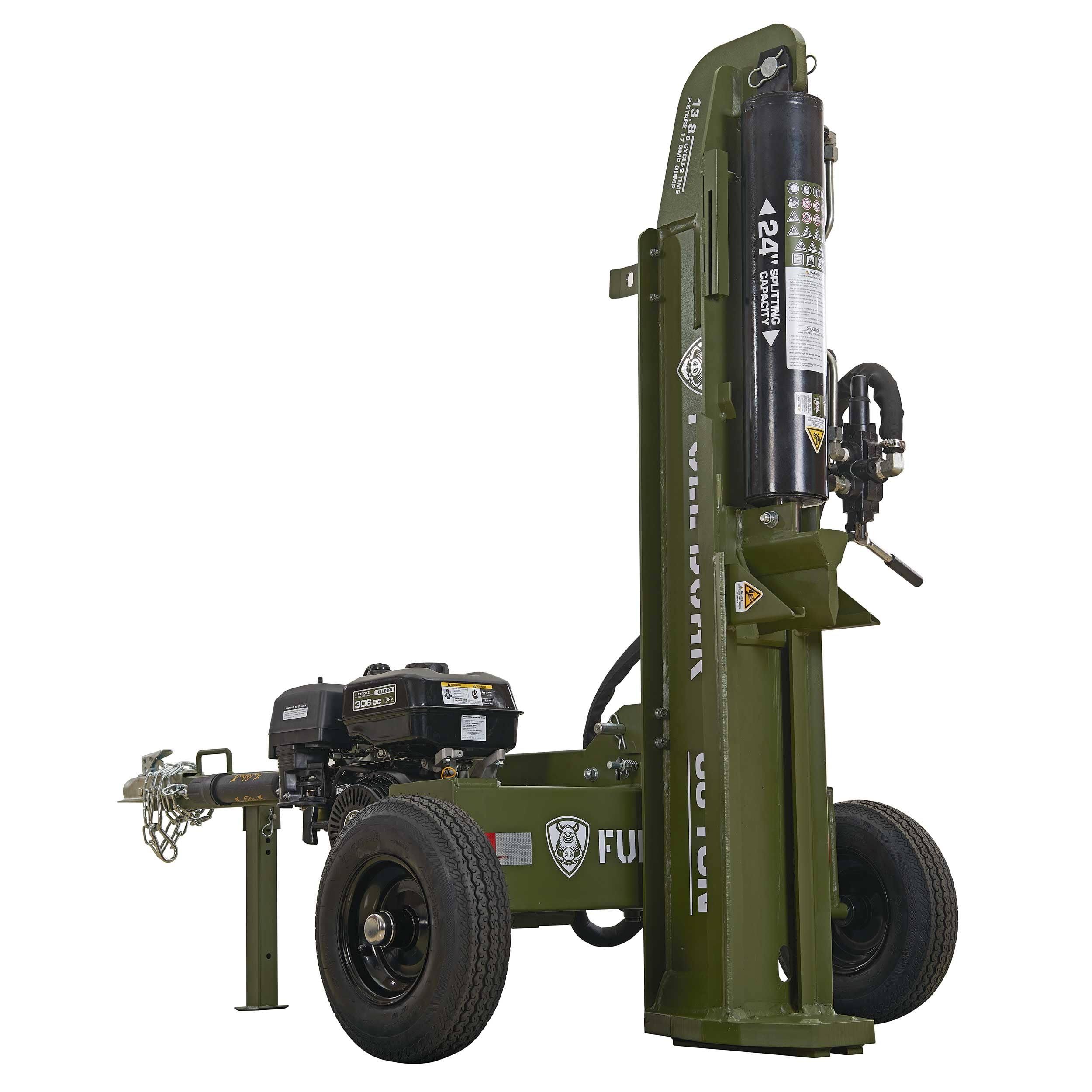 Full Boar 38 Ton 306 CC GAS Engine Log Splitter (49 State)