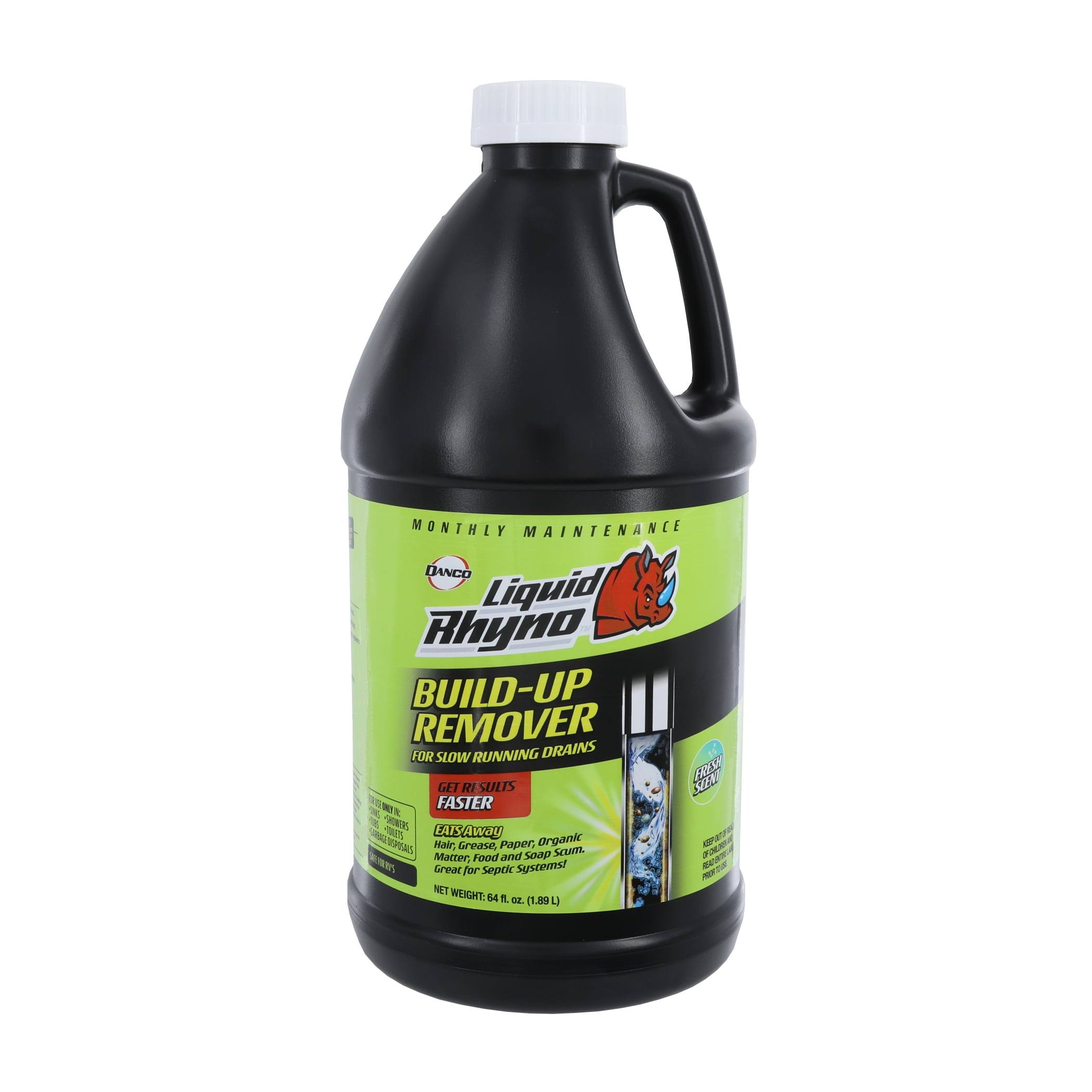 Liquid Rhyno 10966 Monthly Maintenance Drain Build-Up Remover- 64 fl oz