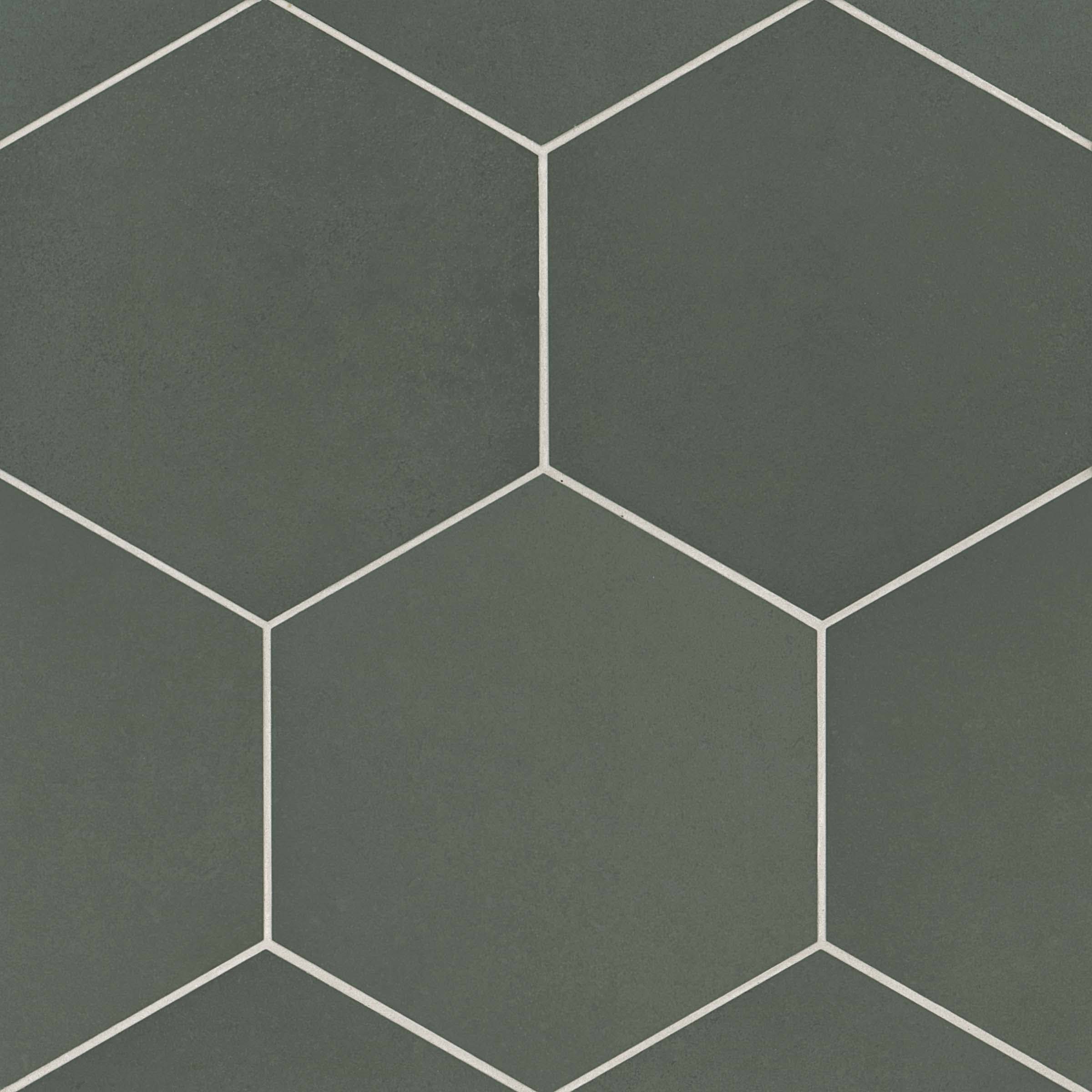 Bedrosians Makoto Matte Hexagon Porcelain Tile 11.5