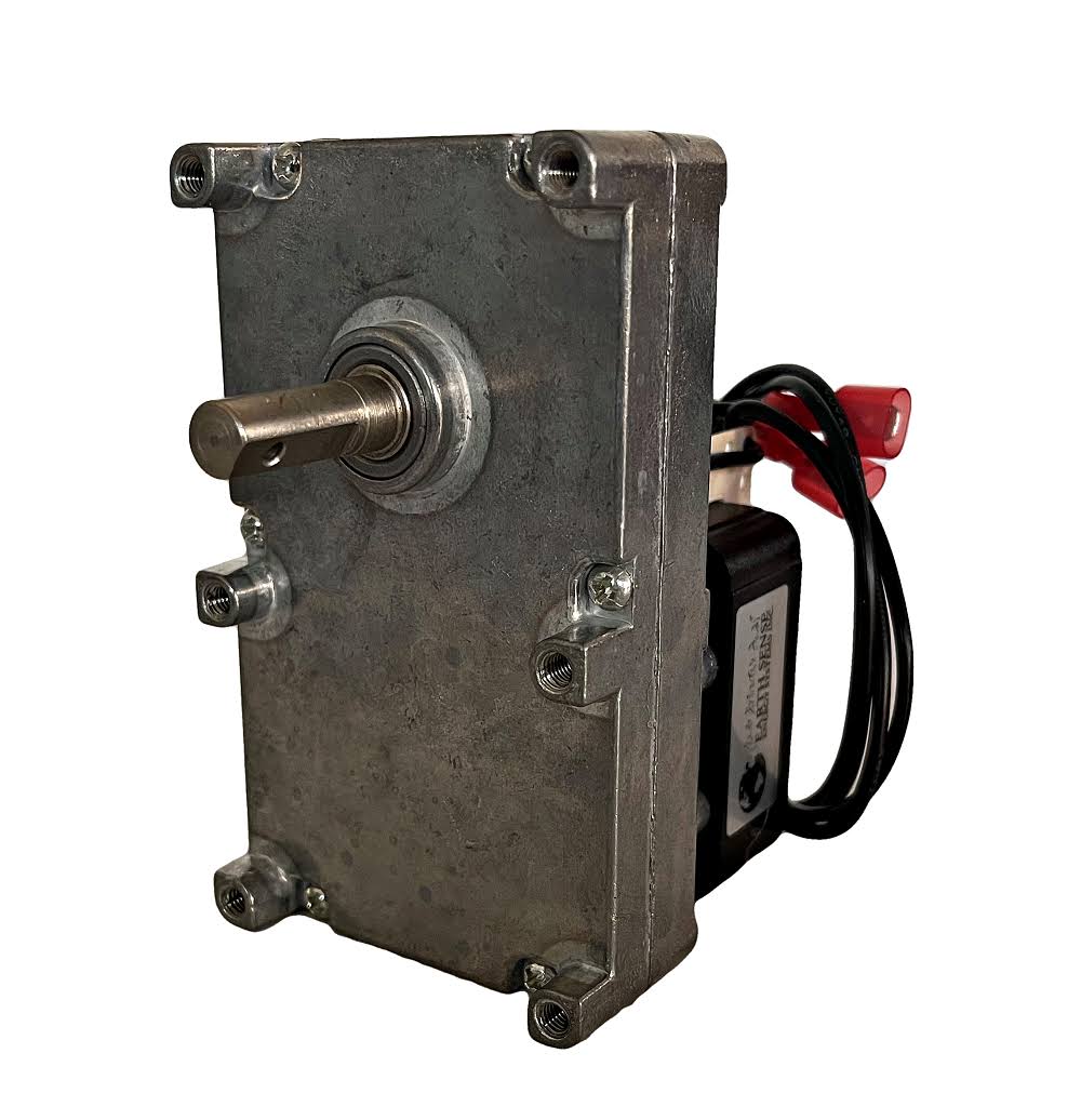 King and Ashley 1 RPM w/Hole 80488 Counter Clockwise Auger Feed Motor!