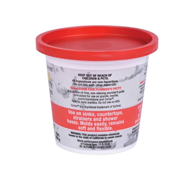 Oatey Stain-Free Plumber Putty- 9 oz tub