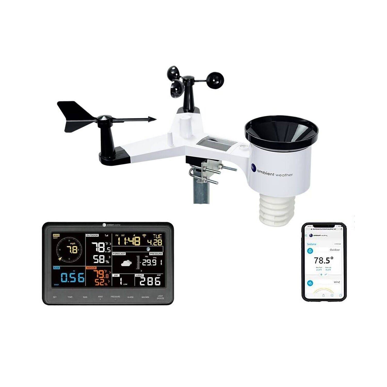 Ambient Weather WS-2902 WiFi Smart Weather Station