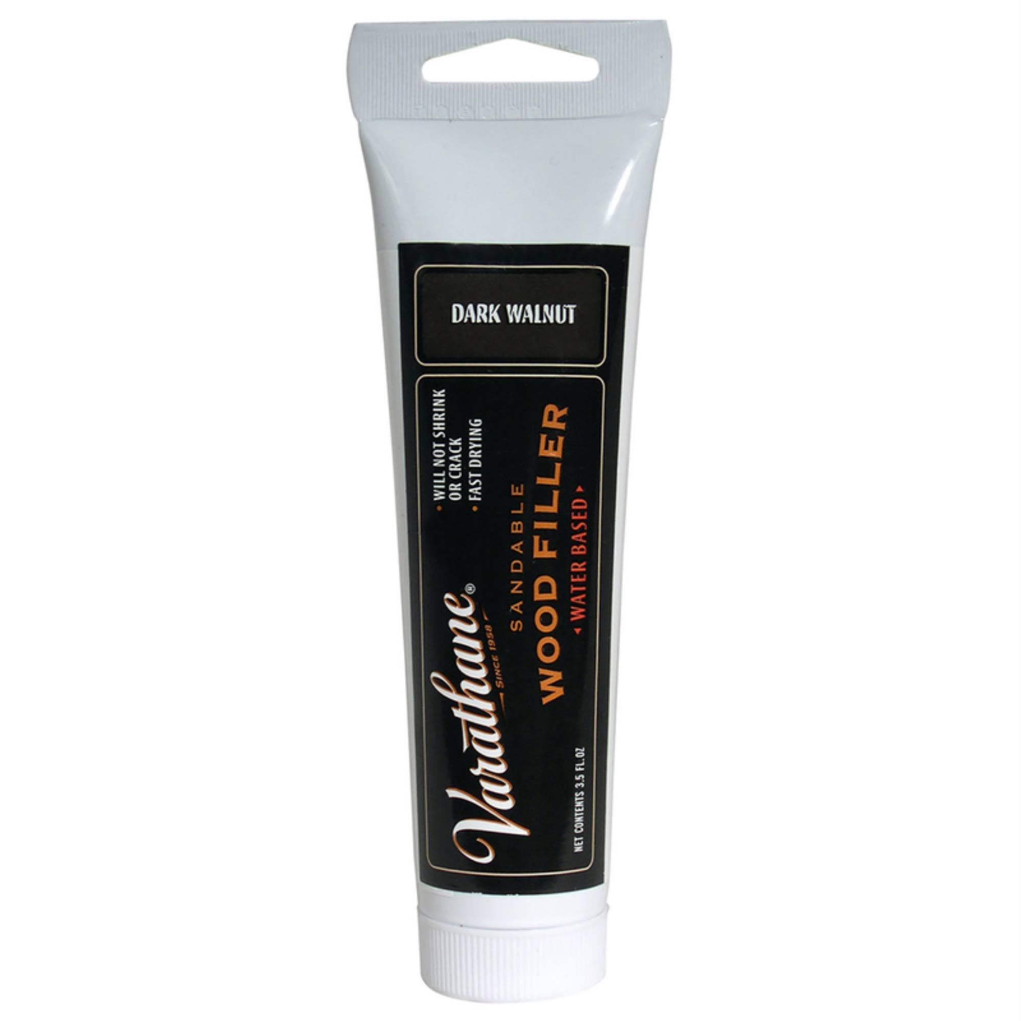 Varathane 215214 Wood Filler 3.5 oz Dark Walnut