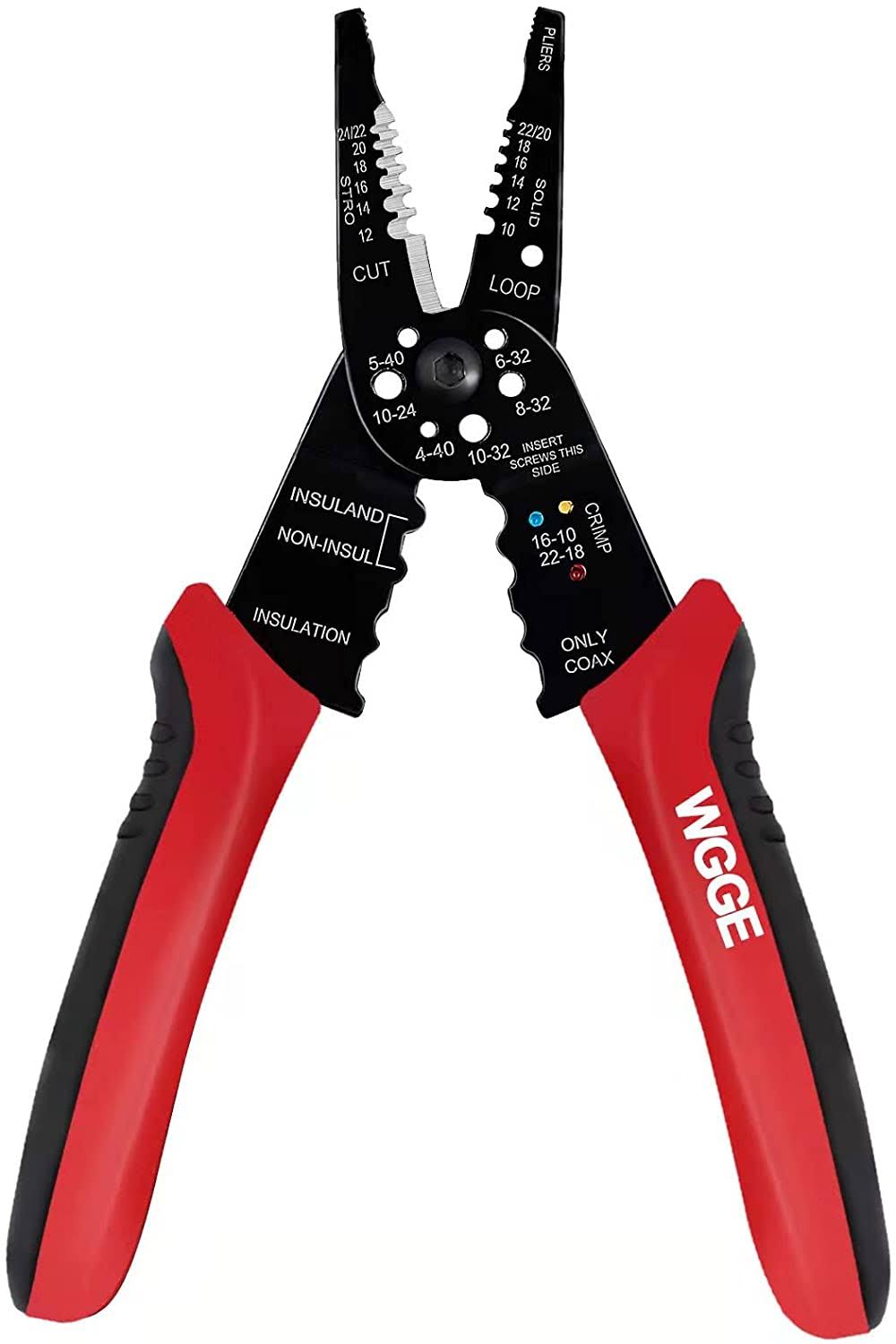 WGGE Wg-015 Professional Crimping Tool/Multi-Tool Wire Stripper and Cutter