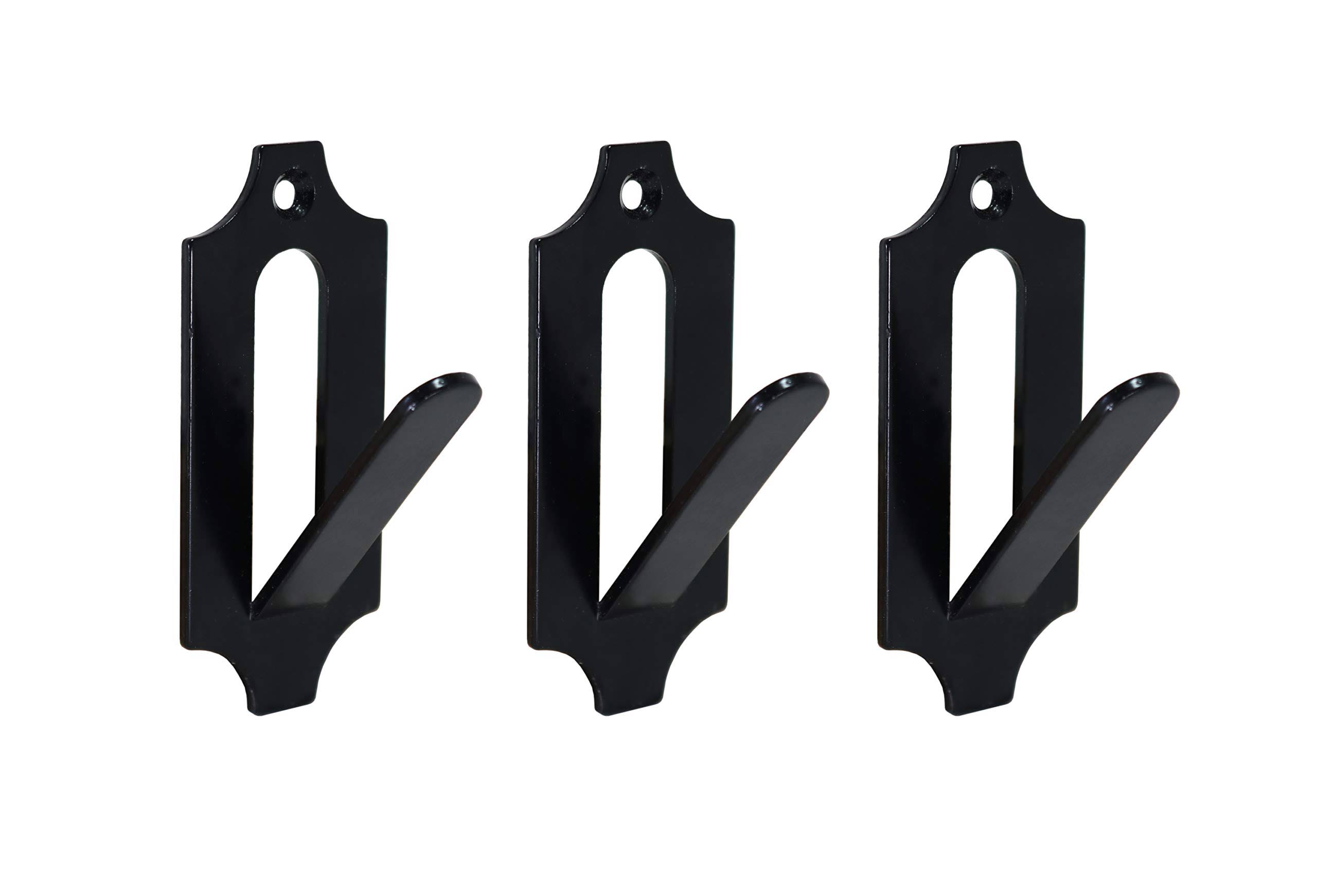 Veradura- 3 Pack of European Skull Wall Mount Bracket Hangers for Deer Mule Antelope Coyote and Small Game Animals- Complete with Simple & Easy