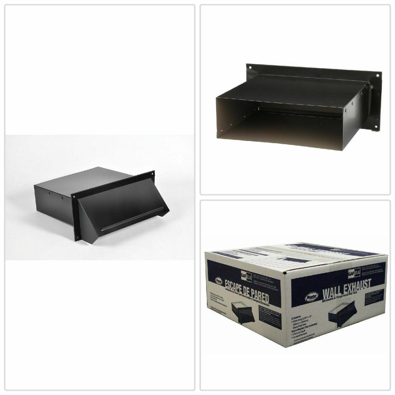 Master Flow 3-1/4 in. x 10 in. Rectangular Appliance Wall Vent