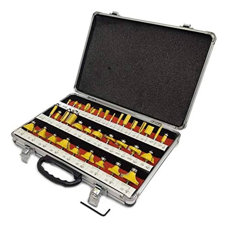 EDMBG Router Bits 35pc Set 1/4