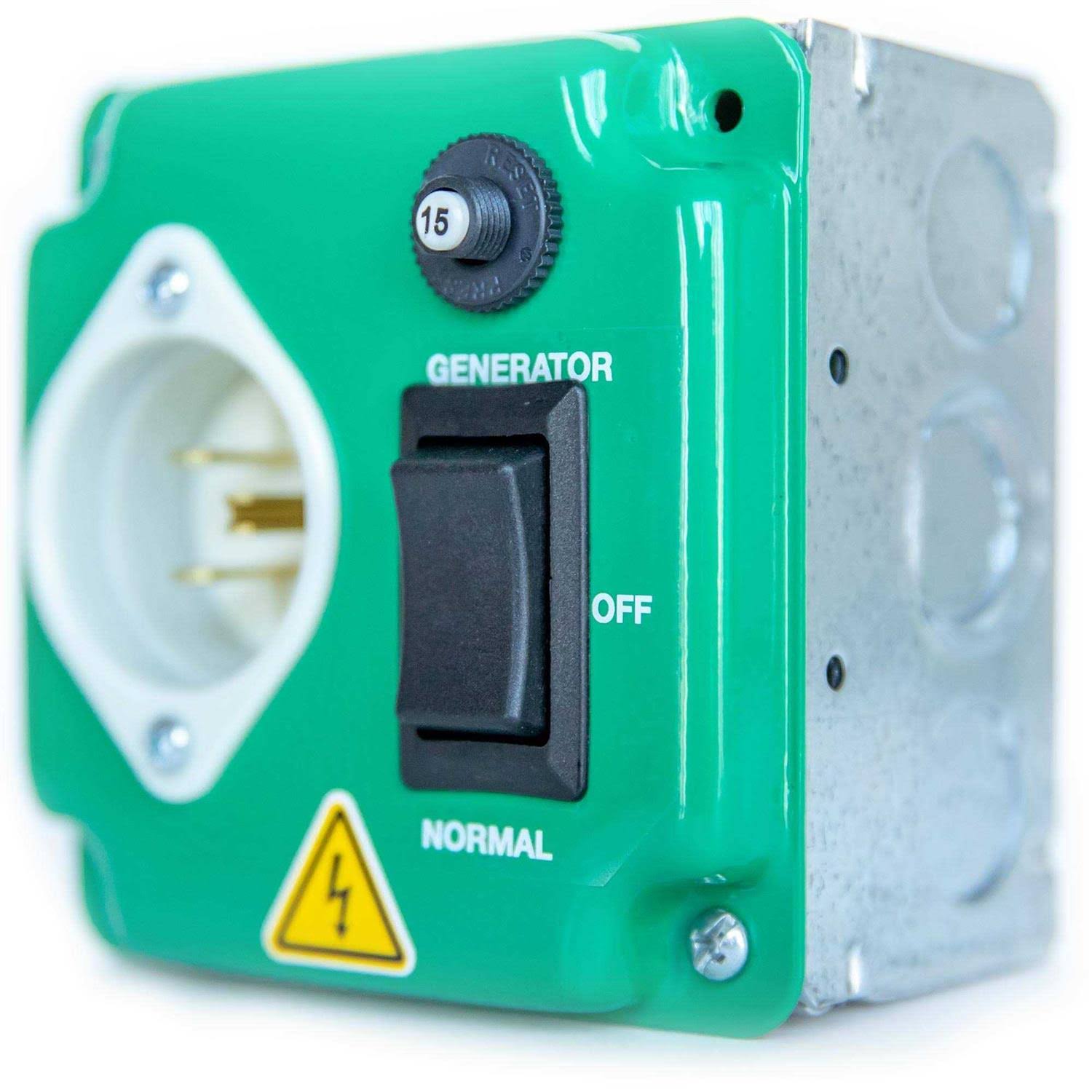 EZ Generator Switch- Generator Manual Transfer Switch Universal UL/CSA Approved