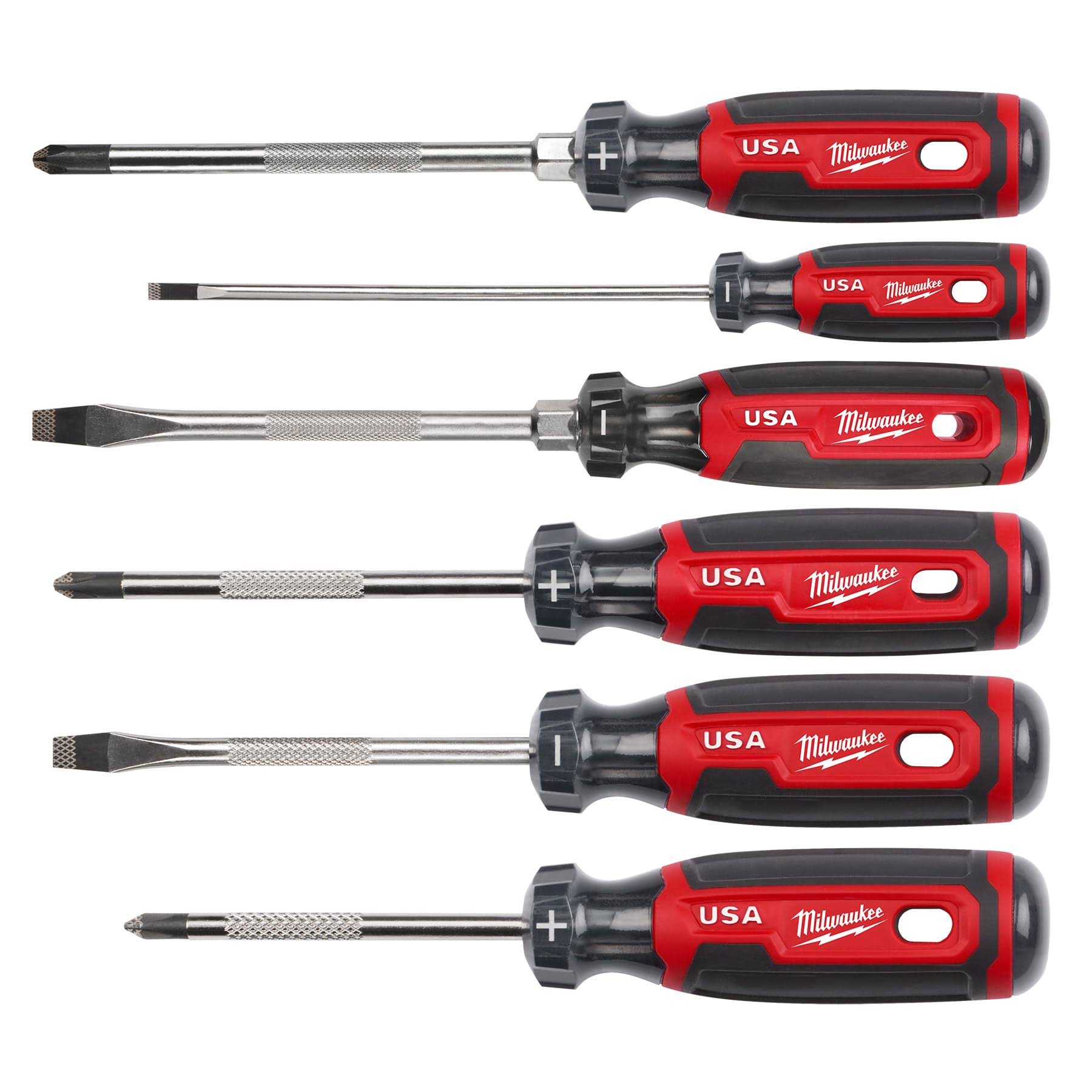 Milwaukee MT200-6 Cushion Grip Screwdriver Set