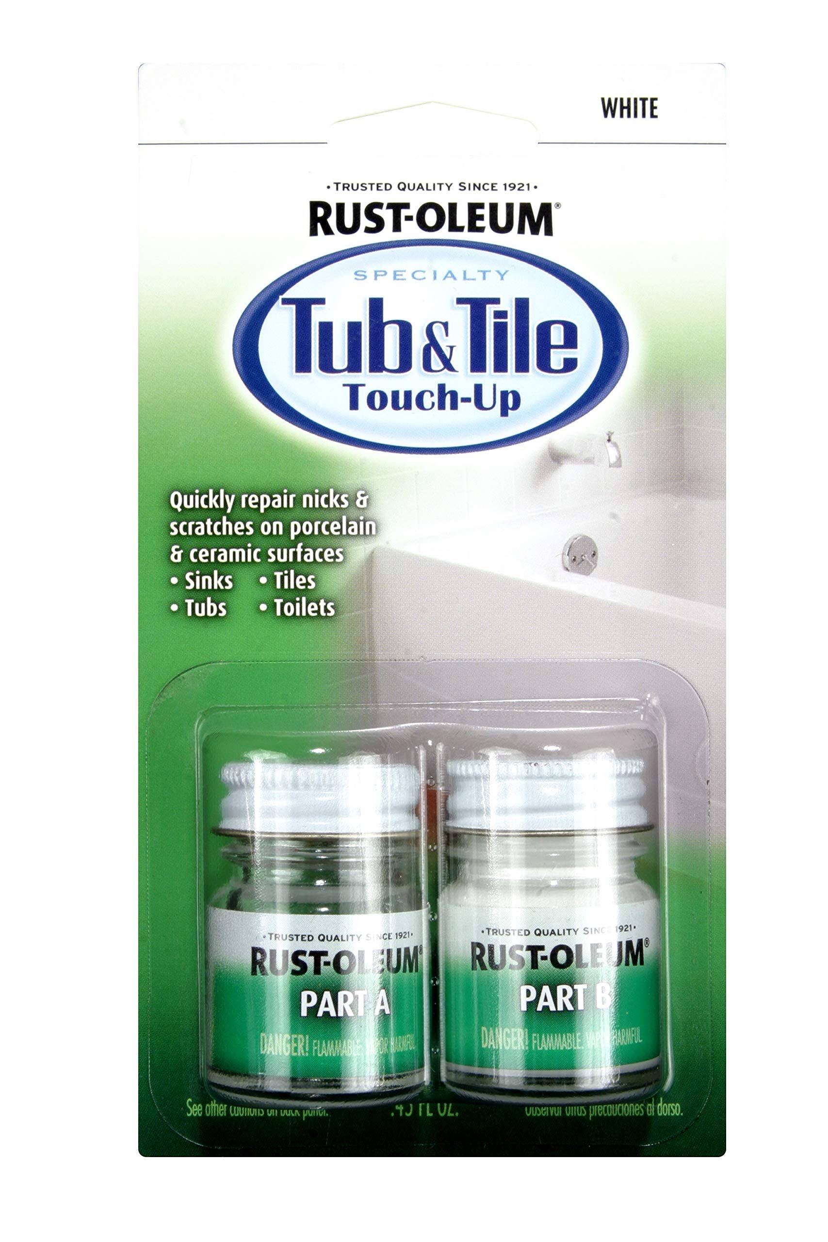 Rust-Oleum 244166 Specialty Kit Tub and Tile Touch Up White
