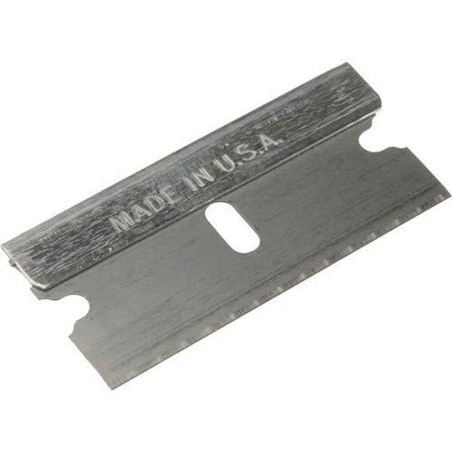 Fitall- 50 Pack Razor Blades-replacement Razor Blades Single Edge, (50 Pieces Single Edge Razor Blades) Made in USA