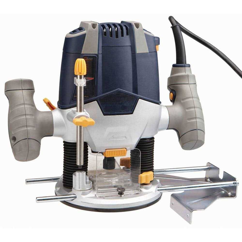 Chicago Electric 1-1/2 HP Heavy Duty Variable Speed Plunge Router