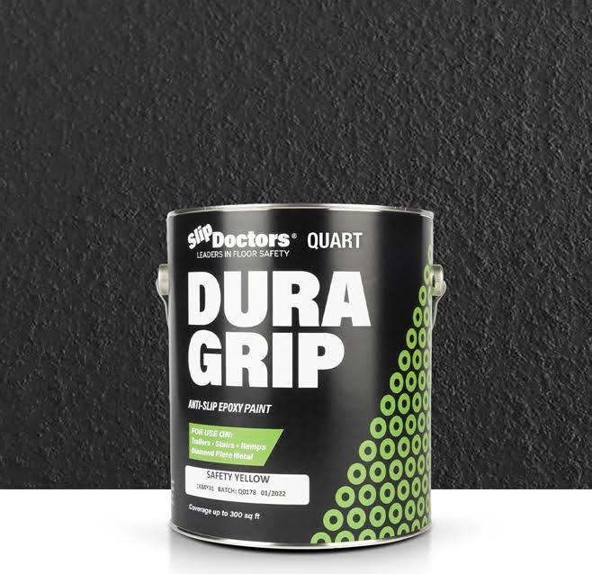 SlipDoctors Duragrip (Black, quart) Non-Slip Paint