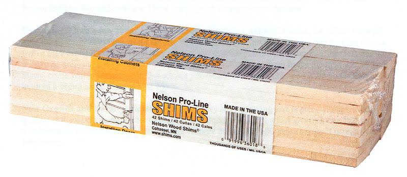 Nelson Wood Shims 12 in. Wood Shim