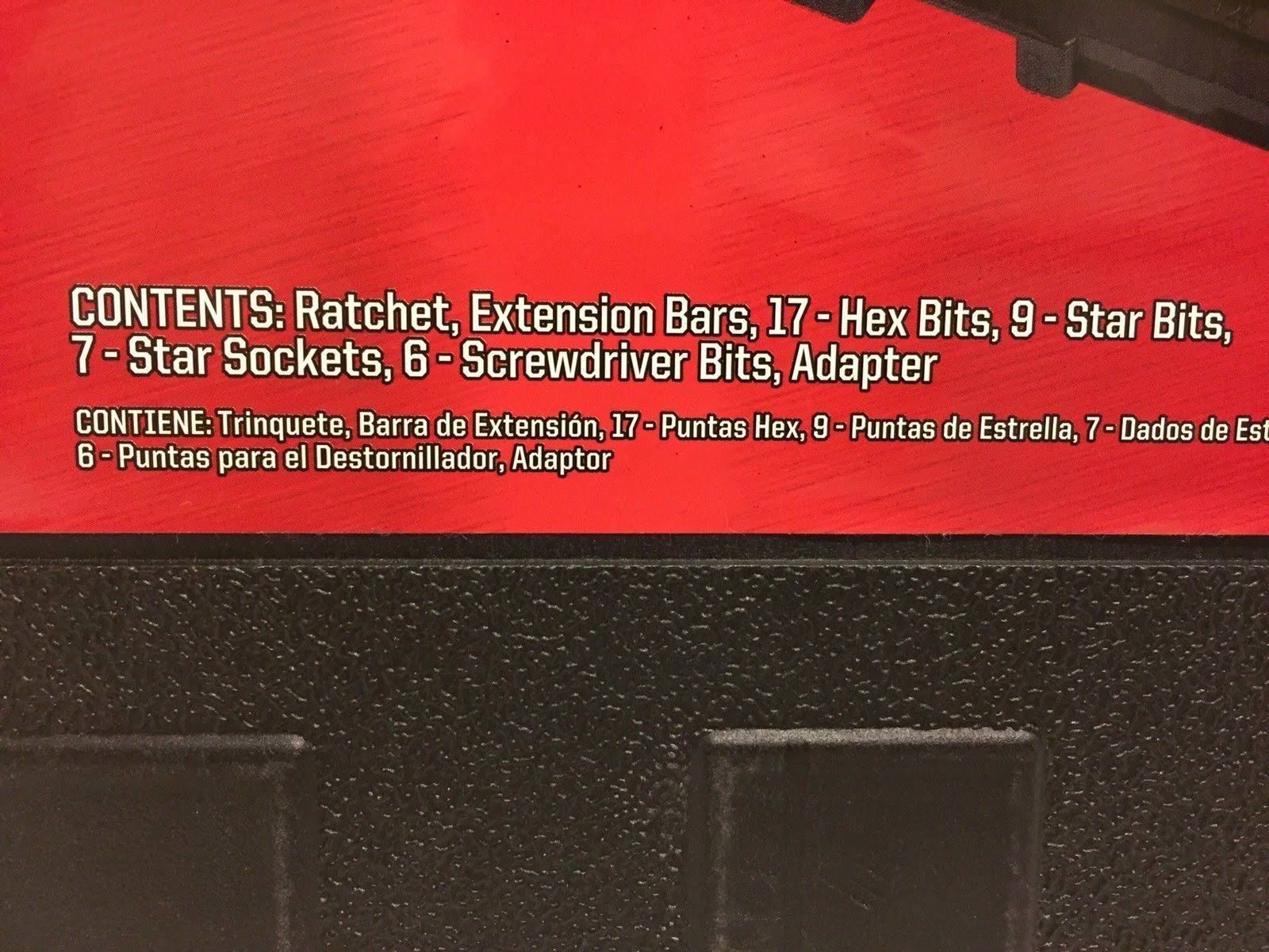 Craftsman 42 Piece 1/4 and 3/8-Inch Drive Bit and Torx Bit Socket Wrench Set