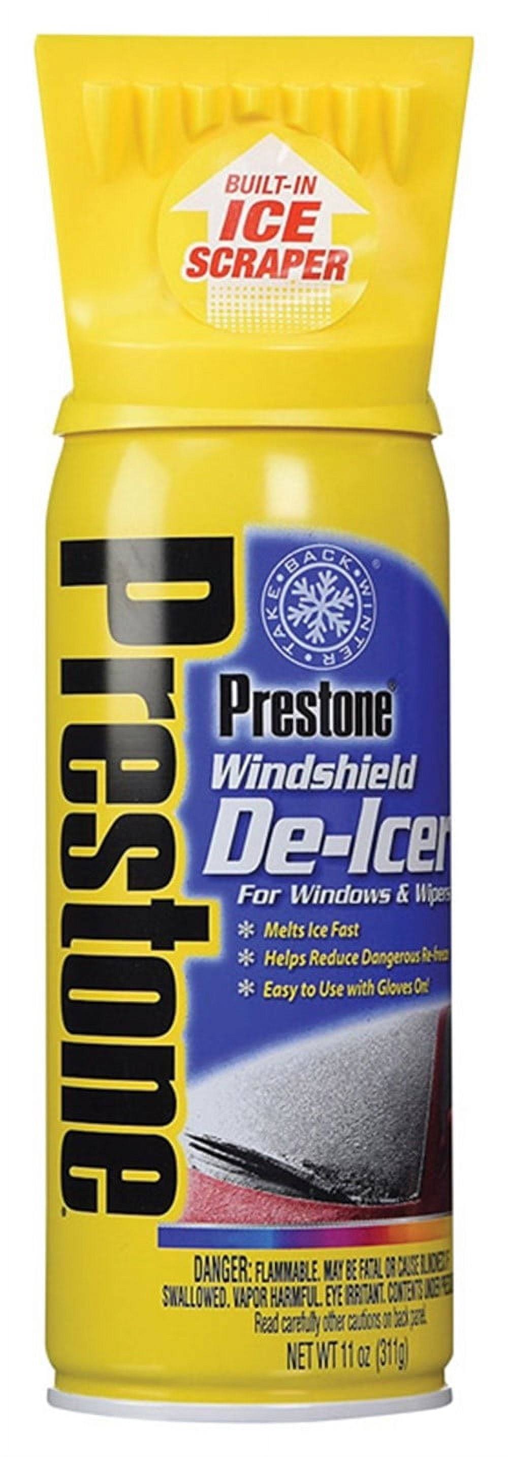 Prestone De Icer Windshield Washer Fluid with Dirt Blocker- 11 oz