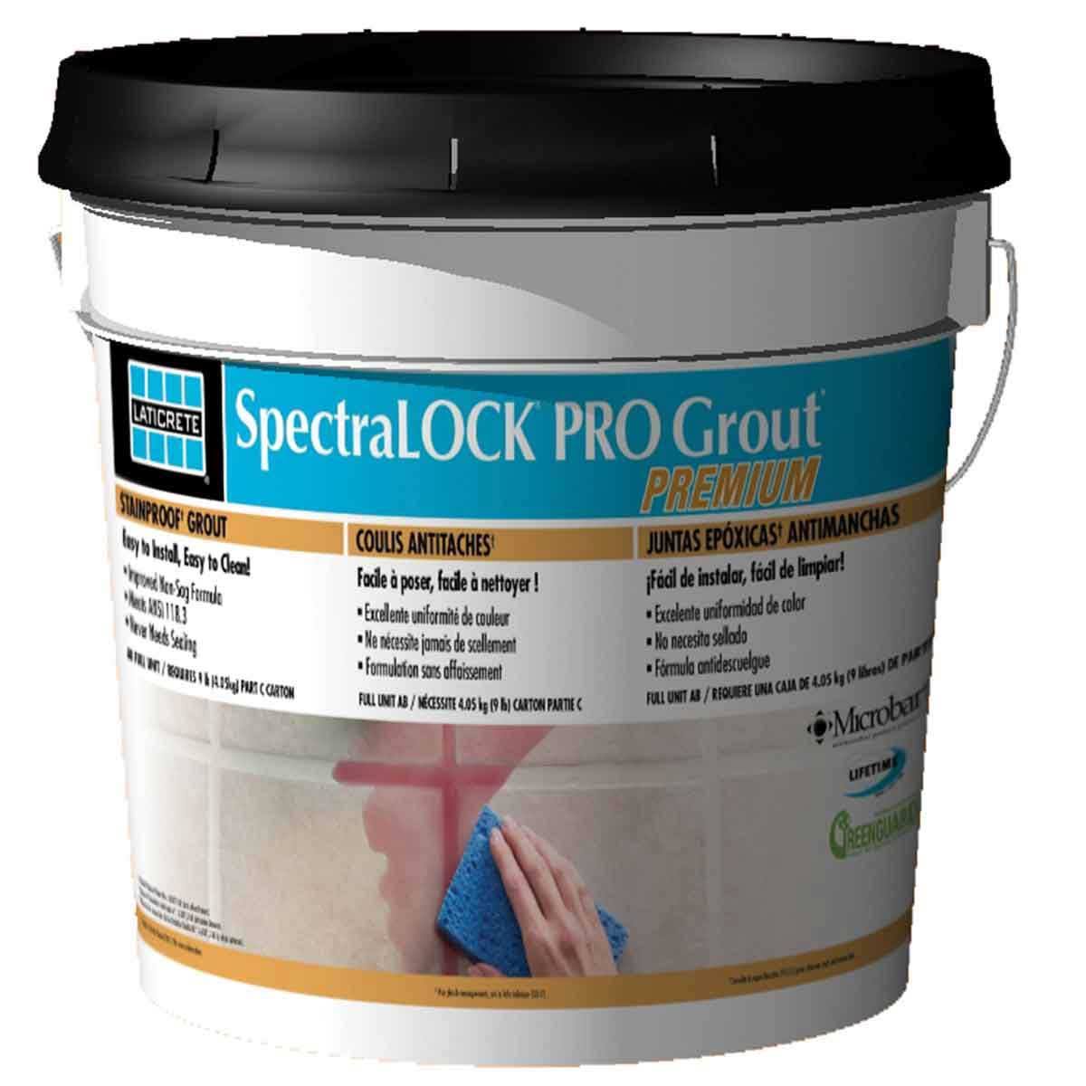 SpectraLOCK Pro Premium Grount AB Full Unit / Requires 9 lb (4.1 kg) Part C Carton