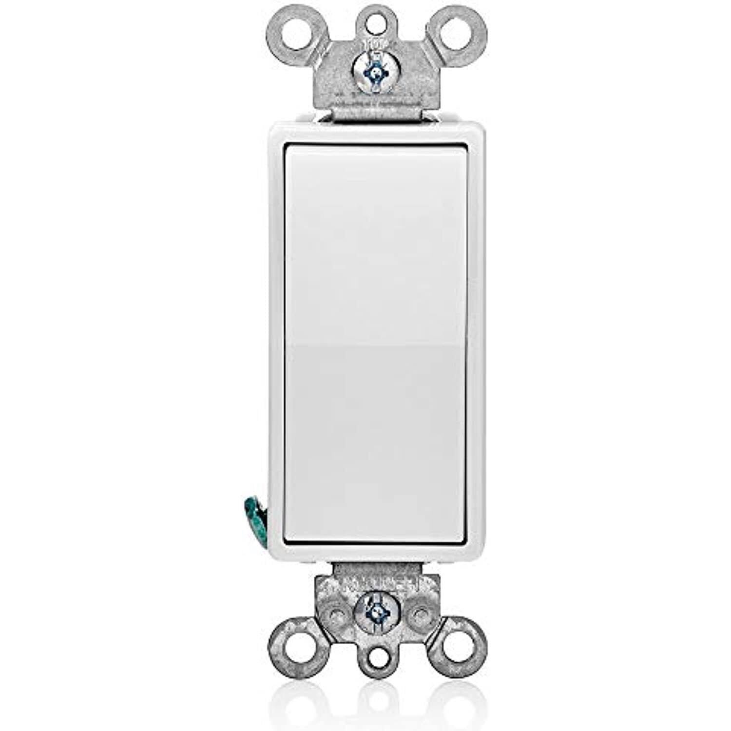 Leviton Decora 15 Amp 4-Way Switch- White