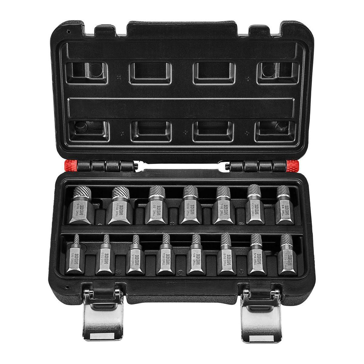 Icon Multi-Spline Screw Extractor Set, 15-Piece 59194