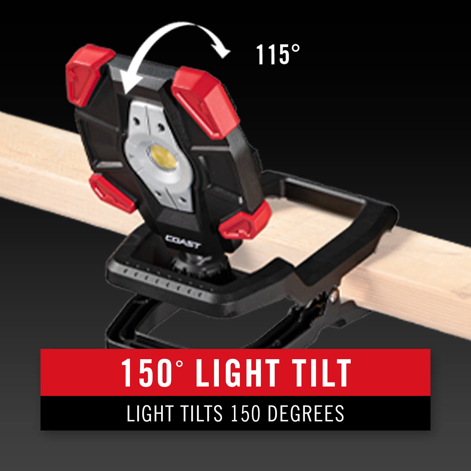 Coast 30685 CL40R Rechargeable Clamp Work Light