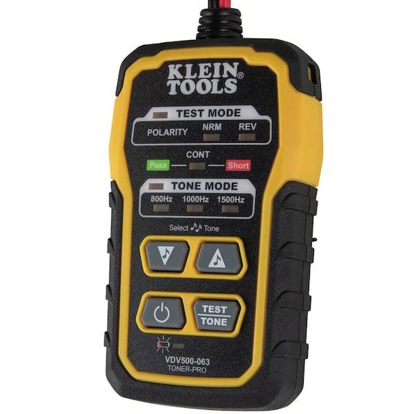 Klein Tools M2O41537KIT Pro Tone and Probe Kit and LAN Explorer Data Cable Tester with Remote