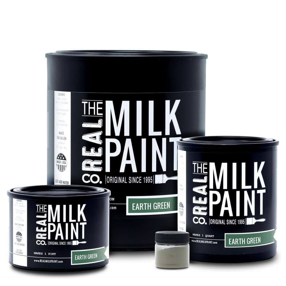 Real Milk Paint Earth Green- Pint