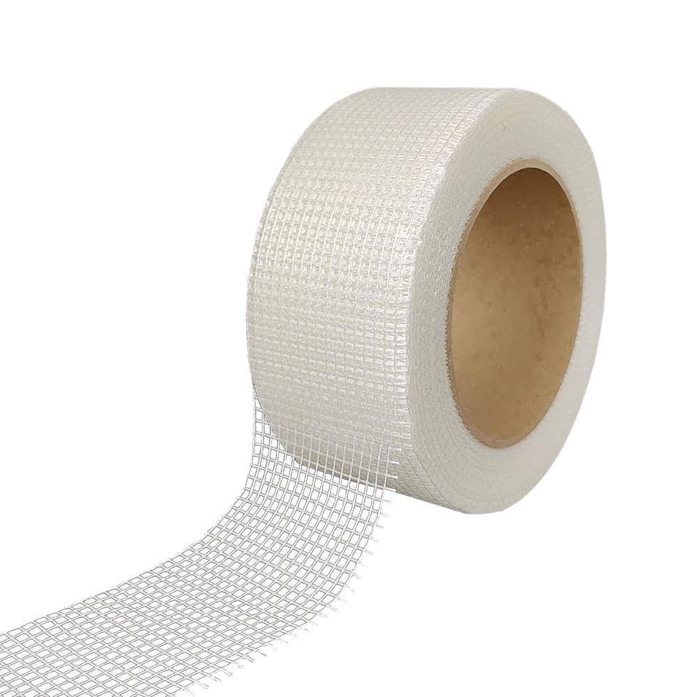 Wellco 2 in. x 328 ft. Self-Adhesive Fiberglass Mesh Drywall Joint Tape 13-Mesh