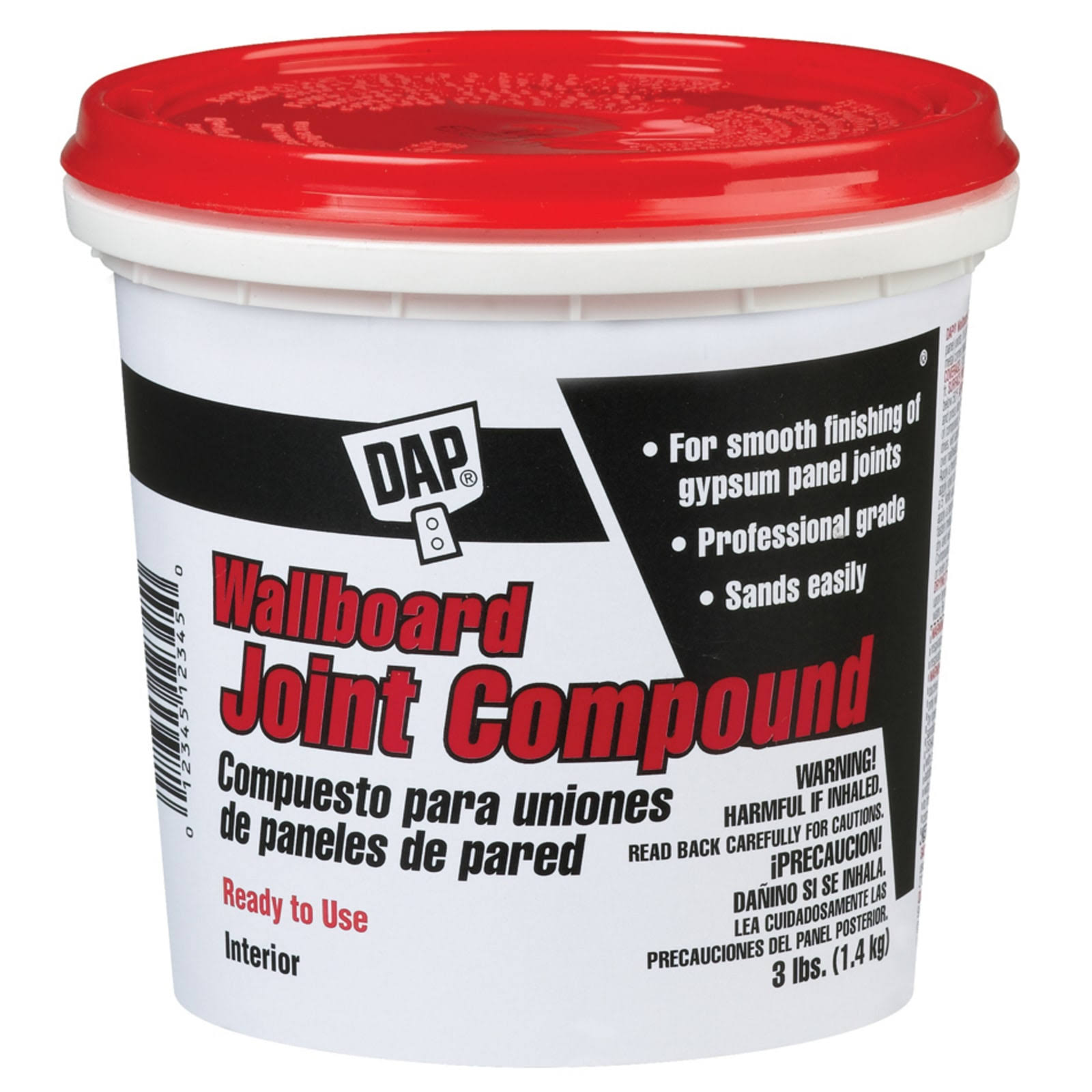 Dap 10100 3 lb Wallboard Joint Compound