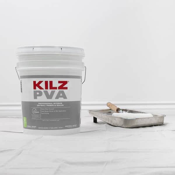 Kilz Px01005 PVA 5 gal. White Interior Drywall Primer
