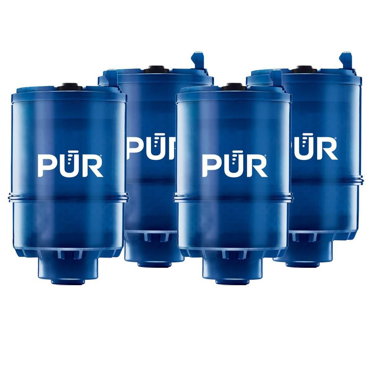 PUR Faucet Mount Mineral Clear Replacement Filter- 4 pack