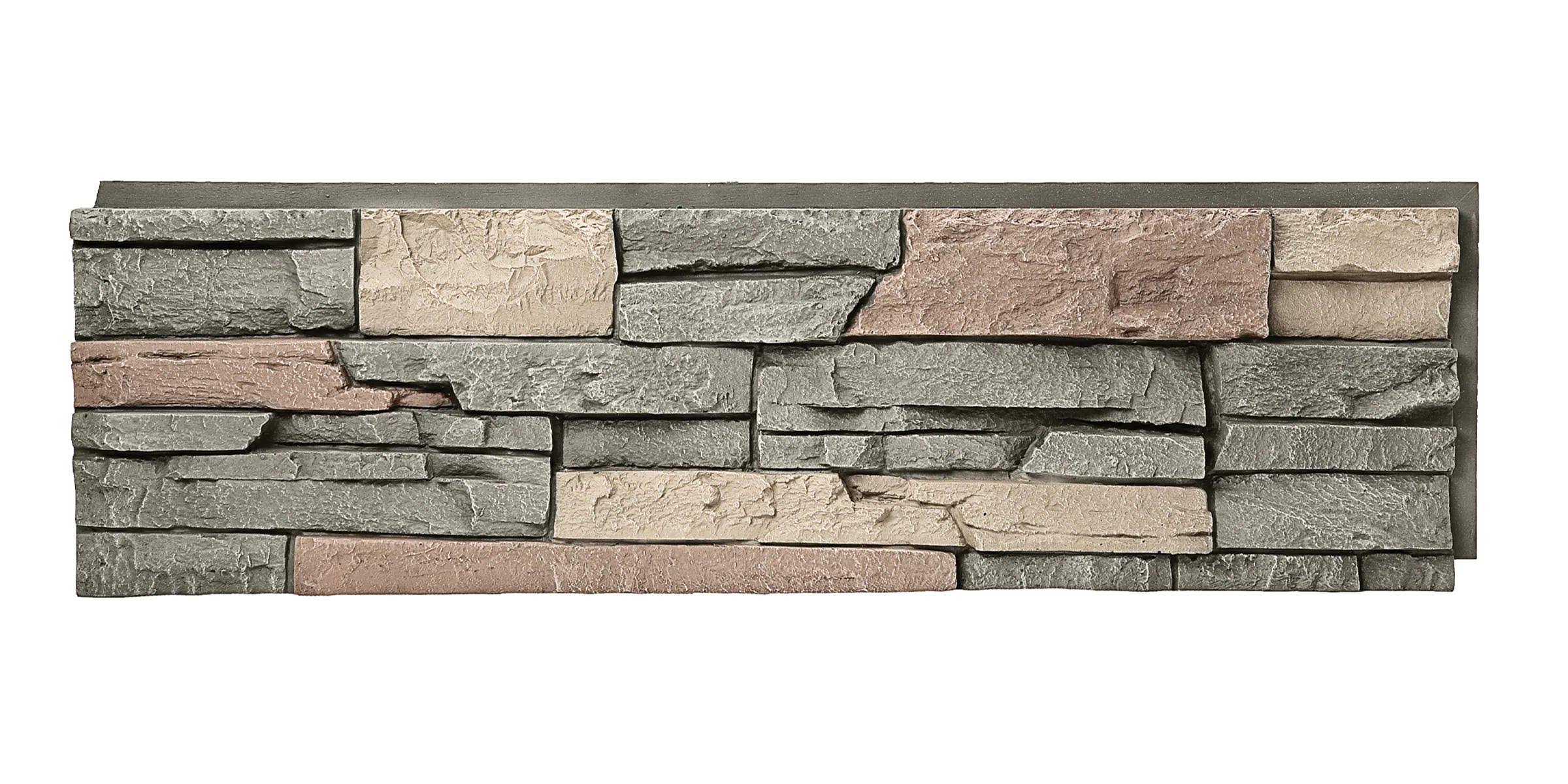 GenStone Faux Stacked Stone Panel- Stratford G2sssthp