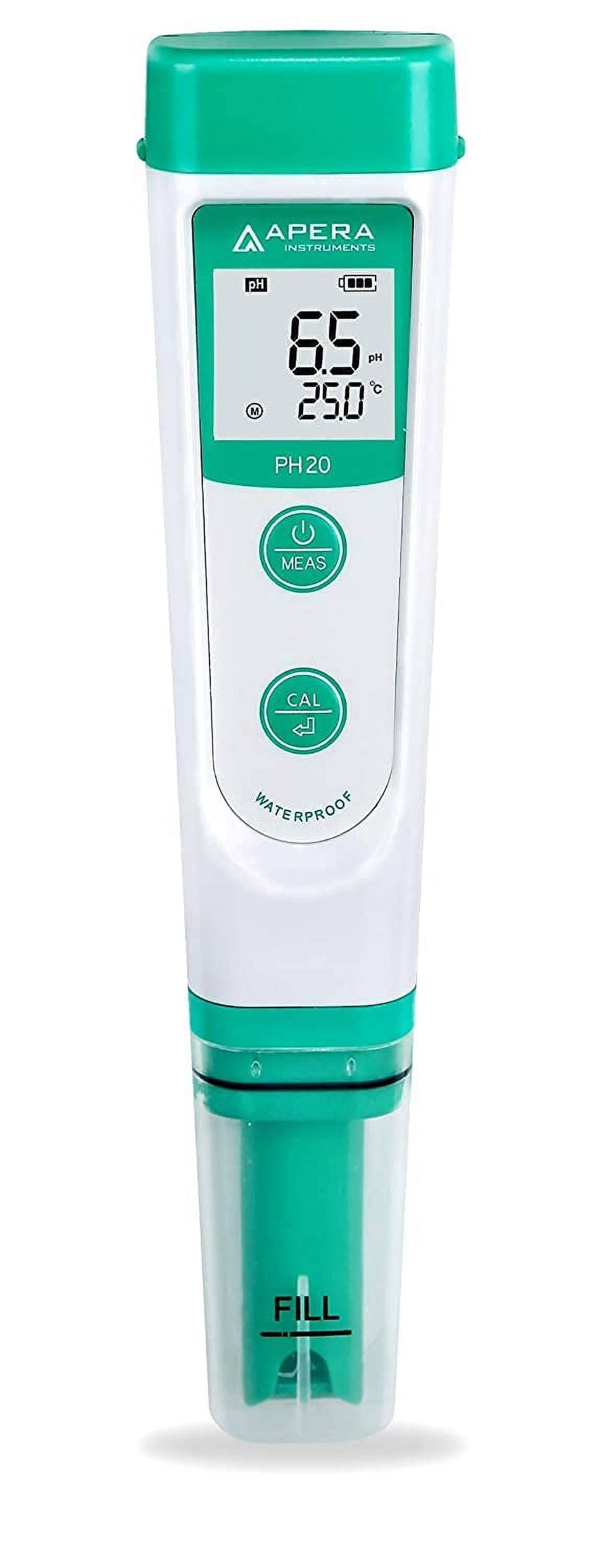 Apera Instruments Ai209 PH20 Value Waterproof PH Pocket Tester, 0.1 PH