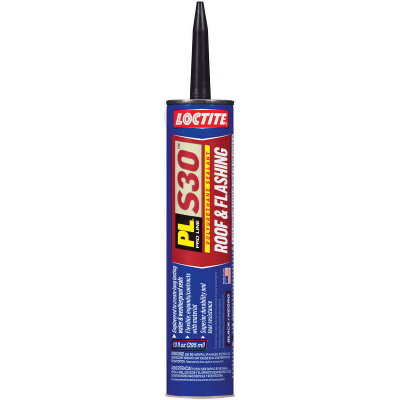 1402254 10 oz Polyurethane Roof & Flashing Black Sealant