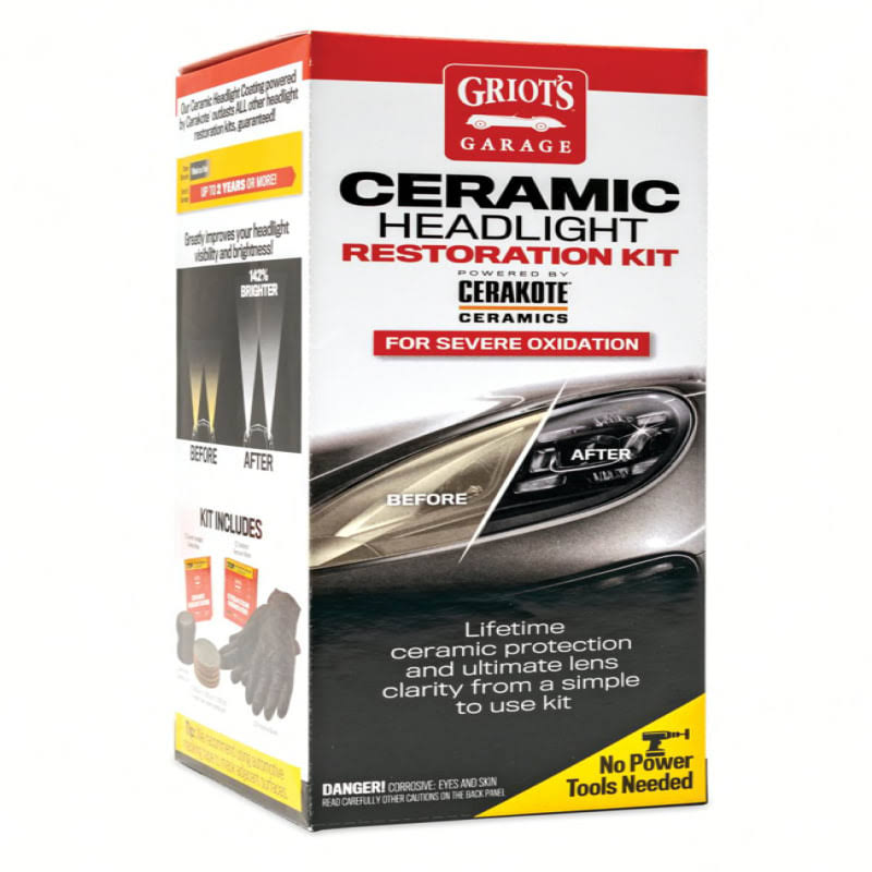 Griot's Garage Ceramic Headlight Restoration Kit- Severe