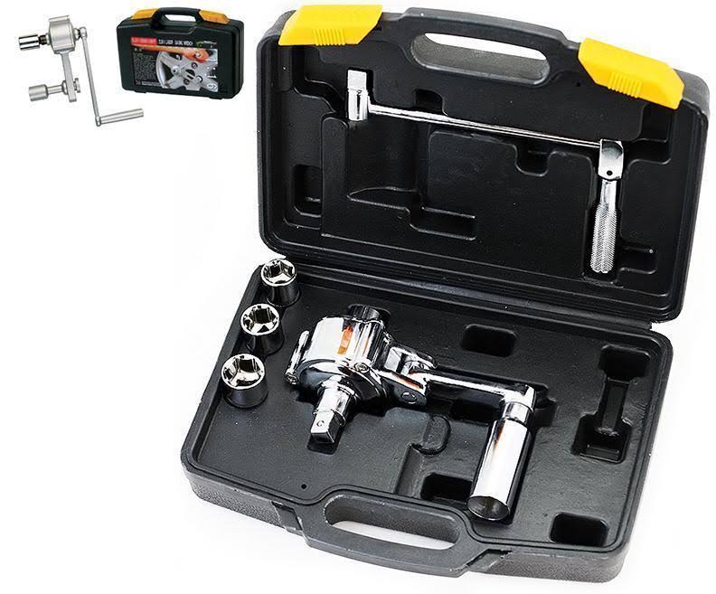 Xtremepowerus Torque Multiplier Lug Nut Labor Saving Wrench W Case