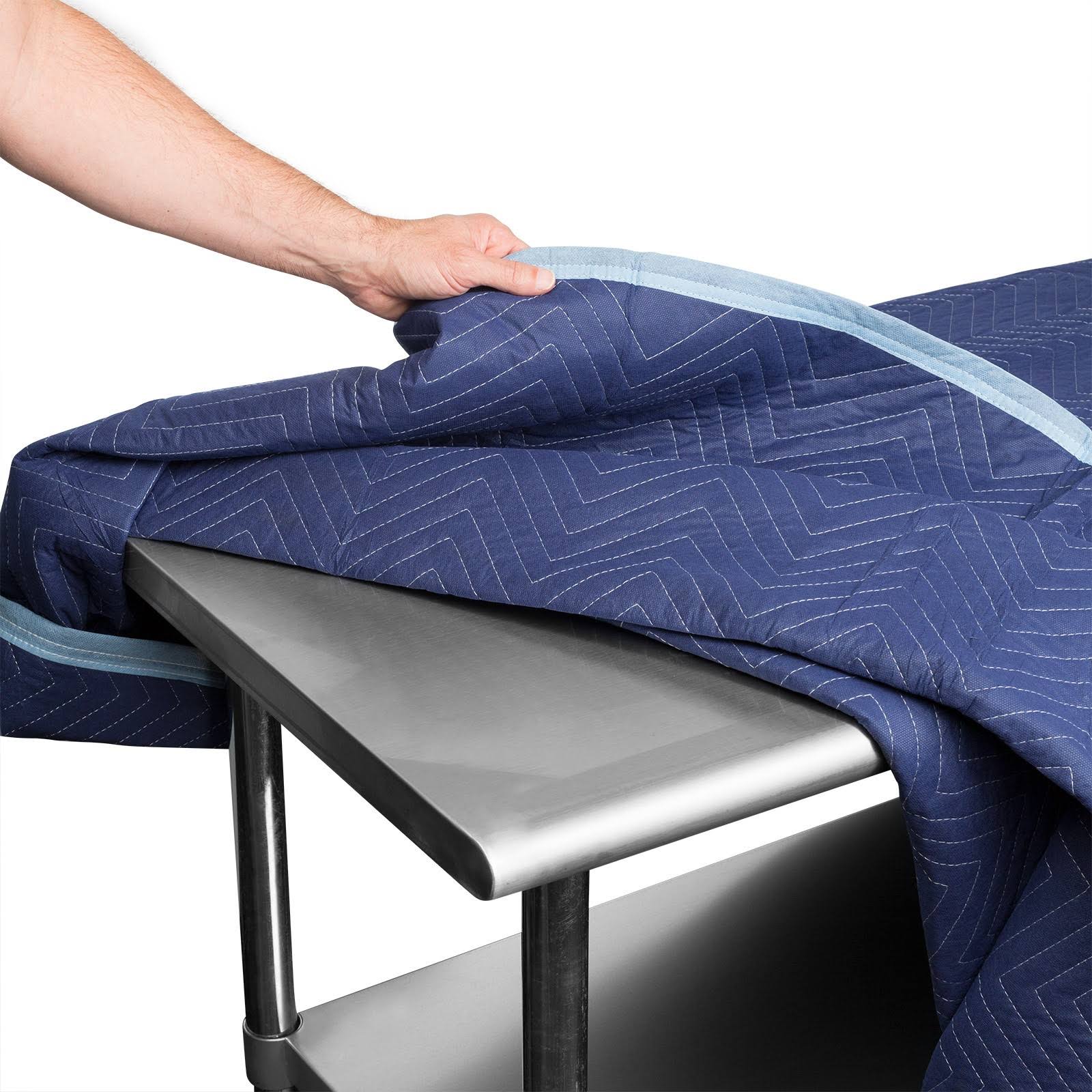 Sure-Max 4 Moving Blankets Furniture Pads- Deluxe Pro- 80