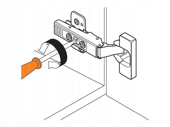 Blum Cliptop 110 Degree Hinge Overlay/Self-Closing 71T3550