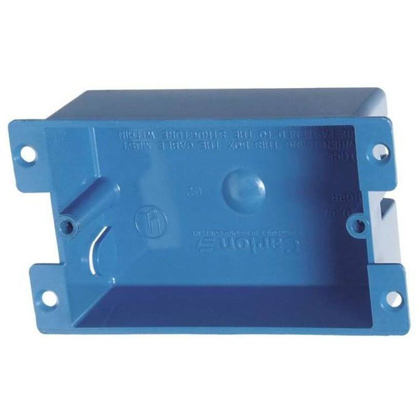 Thomas & Betts Single Gang Flanged Old Work Shallow Box