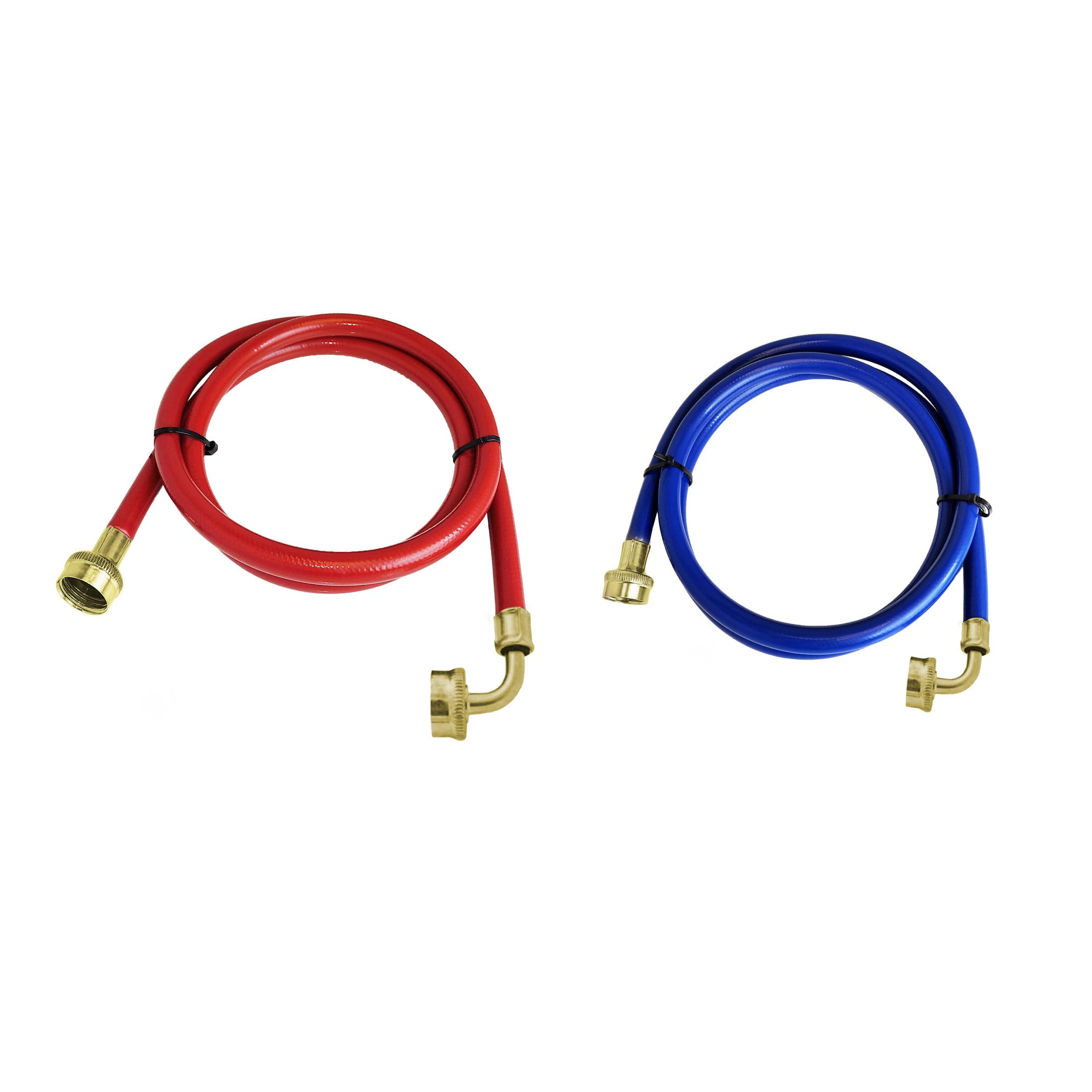 Dr Rooter Hot & Cold Water Supply Hoses for Washing Machine- 5 ft