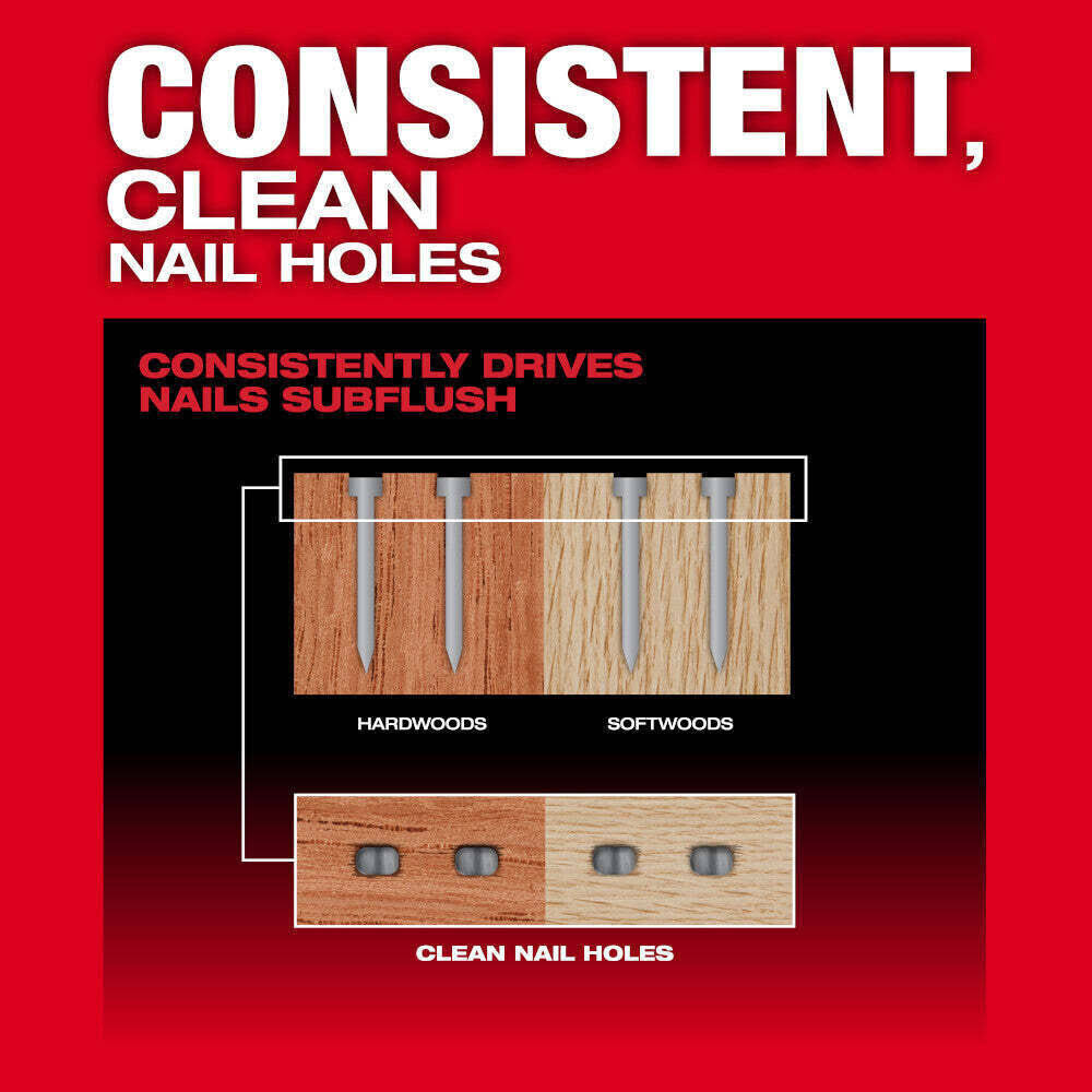 Milwaukee 2841-20 M18 Fuel 16 Gauge Angled Finish Nailer (Tool Only)